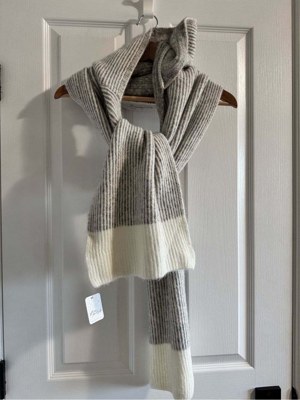 Free People Wrap Me Up Hooded Scarf